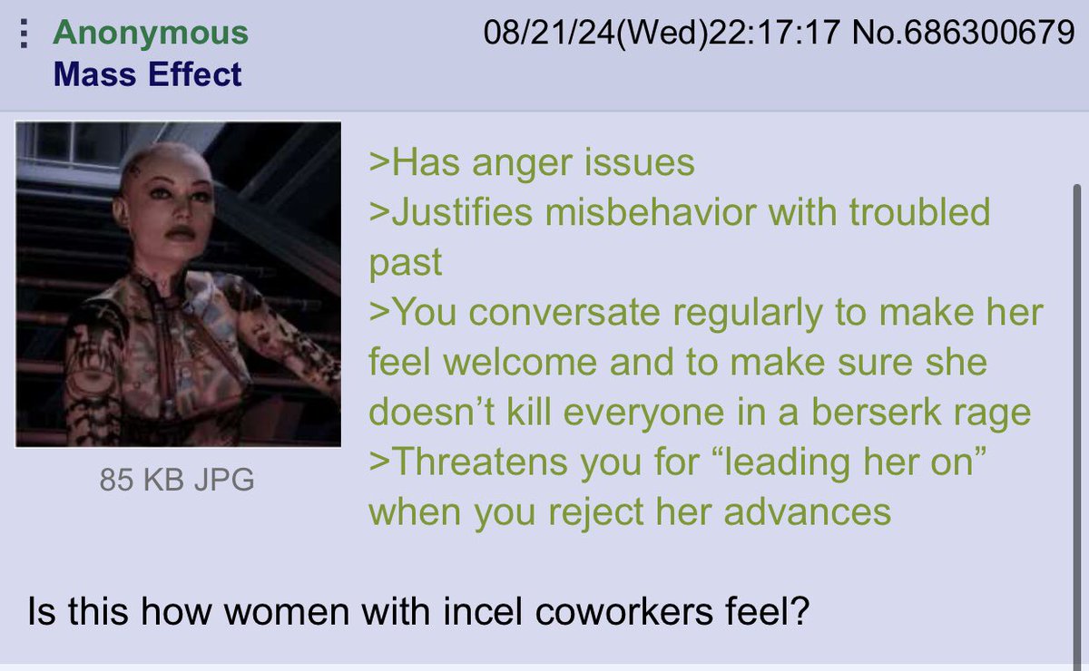 Greentext Poster tweet media