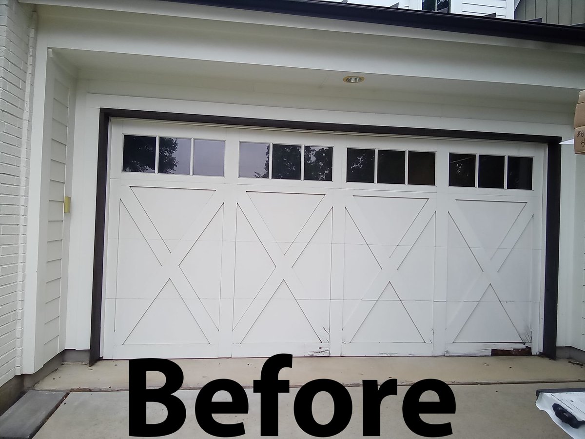 PlanoOverhead's tweet photo. We completed an amazing installation of a classic Long Raised Panel garage door in white for one of our customers! It adds such timeless charm and elegance to their home. We are thrilled to contribute to their beautiful curb appeal! Stunning functionality meets classic design—... https://t.co/p3hQdjhBSA
