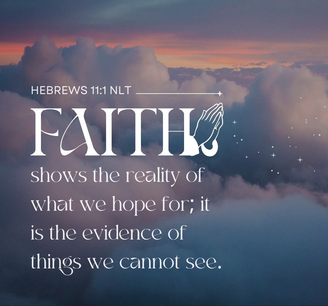 NLTverse's tweet photo. "Faith shows the reality of what we hope for; it is the evidence of things we cannot see." Hebrews 11:1, NLT

Ready for a deep dive? Explore with the Life Bible app https://t.co/DjtU0ixsD2

#NLTBible #BibleVerse #LearnMore #Explore https://t.co/bqCVpxUYCd