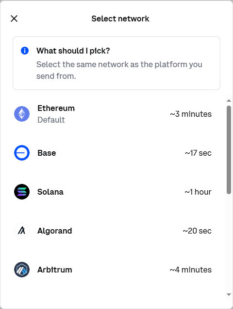 SolaNFTz's tweet photo. Hmm @coinbase 

I've used Solana to receive USDC multiple times &amp; it receives in literally seconds 🤣

Why it gotta be like this? https://t.co/d6gSY8rBOk