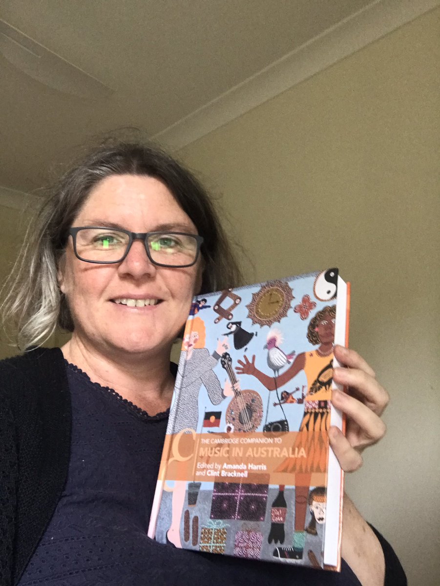 Books are in hand! Thanks to Sarah Collins and <a href="/HumanitiesAU/">Australian Academy of the Humanities</a> for a lovely launch of the Cambridge Companion to Music in Australia last Friday with <a href="/ClintBracknell/">Clint Bracknell</a> <a href="/CambridgeUP/">Cambridge University Press</a>