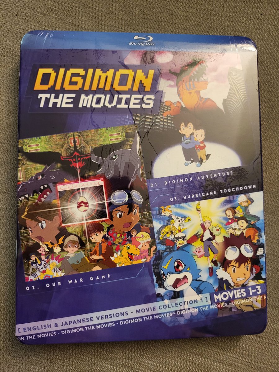 SkywardKeyblade's tweet photo. Lookie what arrived today!! 👀
#Digimon
@discotekmedia https://t.co/tHk8q963uF