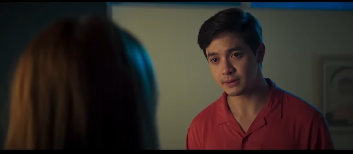 AltheyuhMoves's tweet photo. The Magic of Modern Day Superstars- a review for #HelloLoveAgain 

sorry mahaba ulit. 

I felt the colossal effect of our talented, modern day superstars of Kathryn Bernardo and Alden Richards.  

This film was carried by the two of them.  I feel given to lesser actors, the film would be flimsy and may not have the same impact.  

But they have a certain cinematic magic that stirs to our hearts.  Kaya yan box office hit, it is because of them. 

To start, Hello, Love, Goodbye is  one of my favorite romantic dramas.  I loved the tale of the diaspora, I love the modern take of love,  I love the strong-willed heroine in Joy Marie Fabregas, and her most relatable story.  So let us just say I was anticipating this.  and sort of dreading it too. 

So now from the bustling streets of Hong Kong, we move to the vibrant, Calgary, Canada.  

I did like the non-linear story-telling which had us playing guessing game, somewhat piecing the puzzle of the failed relationship of Ethan and Joy or now —-“Marie” as she calls herself in the current timeline. 

Some say Marie’s Canada diaspora story seems so exaggerated here  —- I have to completely disagree.  actually it is not, the West mindset of the never-ending hustle is real. 

Especially for Filipino immigrants that end up in the West.  I have seen my parents and their peers go through it.  Chasing the paper is real.  Money is out there to be made and the Maries of the world is definitely a real story. 

  I like the angst, I like how realistic the problems were especially when the film steered into issues when the pandemic hit.  I like how things connected from its predecessor and how we got to a new chapter of their (un) love story. 

But unlike HLG wherein the supporting characters felt real, hilarious, and even gritty —- this felt contrived.   

Hindi ako natuwa sa new characters and friends ni Marie.  Hindi ako natuwa sa treatment ng Canada story until we get to the actual love story. 

What made HLG strong was the quiet restraint of telling their story, the slow-burn kilig, and the effective world-building they gave us.  It all felt so human.  

In HLA, there was no restraint.  It was all pedal to the metal; kulang nalang laugh track.  The moments are loud and shrill.  Like punchlines to our face. With one instance happening to the next.  

The direction is still good but it took a bit of footing before the story took off. 

But once it did take off, I was reeled back in.

Special props to Joross Gamboa. He is such an effective comedian and scene stealer. 

Now let us get to the excellent part of the film and the real magic of why this film has packed theaters even here in the US.

It is the juggernaut superstars in Kathryn and Alden Richards.  Their chemistry is natural and effortless.  Their performances raw and poignant.  They know how to ANGST.  They will shatter your heart to pieces and work the scene into kilig surges minutes after.  

Kathryn Bernardo as Marie is beautiful and disarming.  Strong-willed and controlled emotions to the brim.  So when  she actually breaks down we break down with her.  Like it was not just heartbreaking but it almost felt like she tattered her soul.

Alden Richards as Ethan is her equal match on-screen.  He goes from brash and prideful to restrained and remorseful effectively.  His eyes tell so many stories of heartbreak, guilt, pride, rage, and love.

They are magic together.  The chemistry is blazing, emotions drowning us, and tension that can cut through a knife.  Their chemistry adds depth to the film.  They are captivating and thrilling together - and they are what made the film for me. 

story-wise- I am still a bigger fan of HLG but this is a bigger and better KathDen. 

Overall, it was enjoyable,especially when the film goes to define what home really is in the world of the Filipino diaspora.  

it is not where is your home but WHO.

Worth a watch.