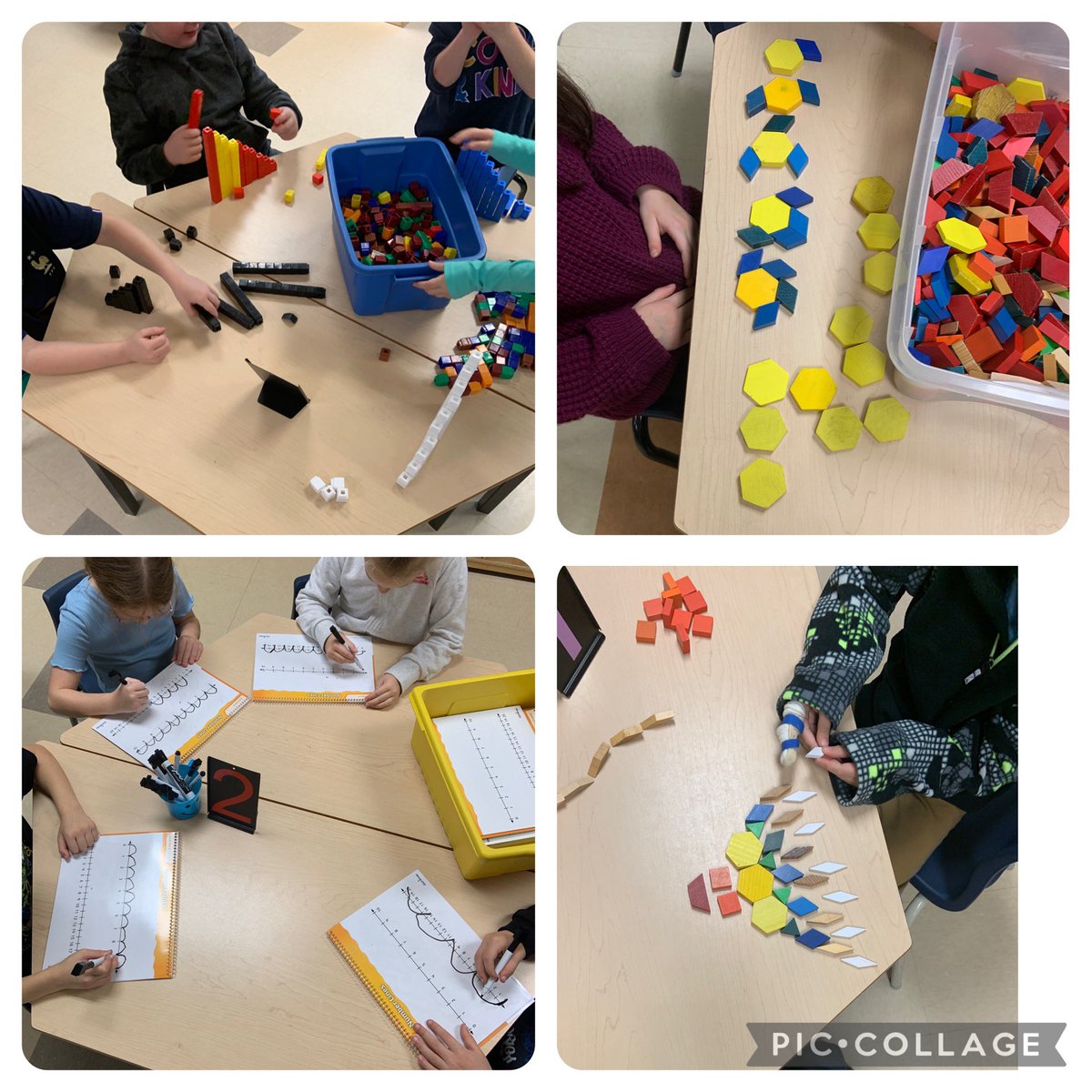 Having fun representing &amp; describing increasing patterns today <a href="/HTE_K4/">HTEK4</a> .  <a href="/NLSchoolsCA/">NLSchools</a>