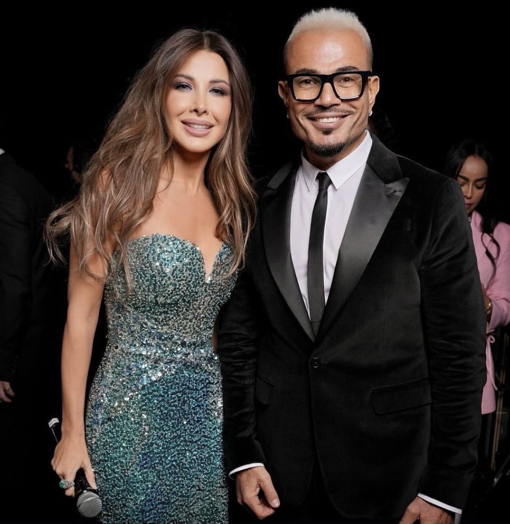 nancy_update's tweet photo. -📷 || صوره جمعت ملكة البوب العربي نانسي عجرم بـ الهضبة عمرو دياب في الرياض 🇸🇦💙
#The1001Seasons
#NancyAjram || #نانسي_عجرم https://t.co/2tAjQLdV4r