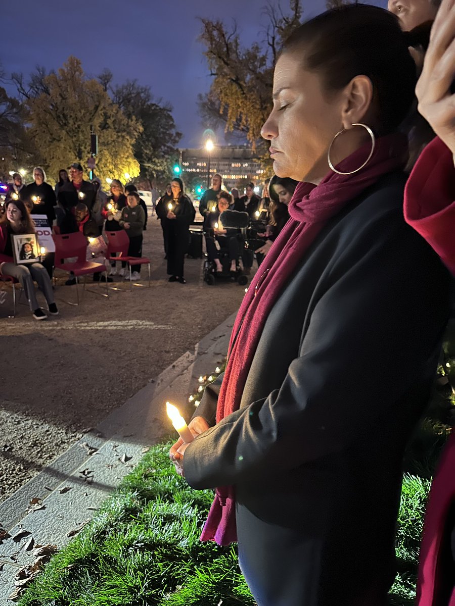 MADDNational's tweet photo. @detroitnews featured Michigan resident Rana Abbas Taylor on its front page today, chronicling her advocacy for anti-drunk driving tech on all cars and her trip to DC for MADD’s candlelight vigil last night. Her journey began when her sister Rima, brother-in-law Issam, and their three children, Ali, Isabella and Giselle, were killed by a drunk driver on Jan. 6, 2019. Thank you Rana for being a warrior in this fight. #HALTAct