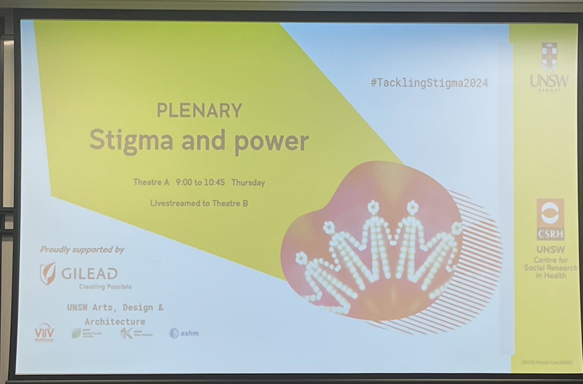 Professor Kate Seear (@kate_seear) on Twitter photo Great start to #TacklingStigma2024 with a rousing keynote from the wonderful <a href="/carlatreloar/">Carla Treloar</a> on the need to tackle stigma and power, including through collective action and a politics of collective advocacy. Great start to #TacklingStigma2024 with a rousing keynote from the wonderful <a href="/carlatreloar/">Carla Treloar</a> on the need to tackle stigma and power, including through collective action and a politics of collective advocacy.