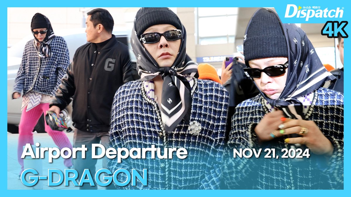 Dicon_korea's tweet photo. [🎥] '빅뱅' 지드래곤('BIGBANG' G-DRAGON), 인천국제공항 출국

https://t.co/MRffHovbsc

#G_DRAGON #GD #지드래곤 #권지용 #KwonJiyong #빅뱅 #BIGBANG #POWER #파워 #공항패션 #공항 #출국 #airport #departure #dipe #디스패치 #dispatch https://t.co/c2nWOC6Rf8
