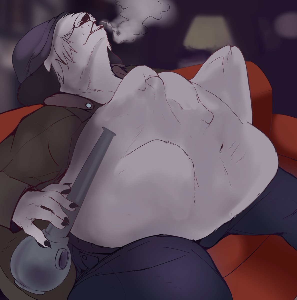 Ventedussynyy's tweet photo. CW: Vore
Commissioned by @PepperCanine 

The munchies spare no one, not even your partner! https://t.co/NxufBBKEK2