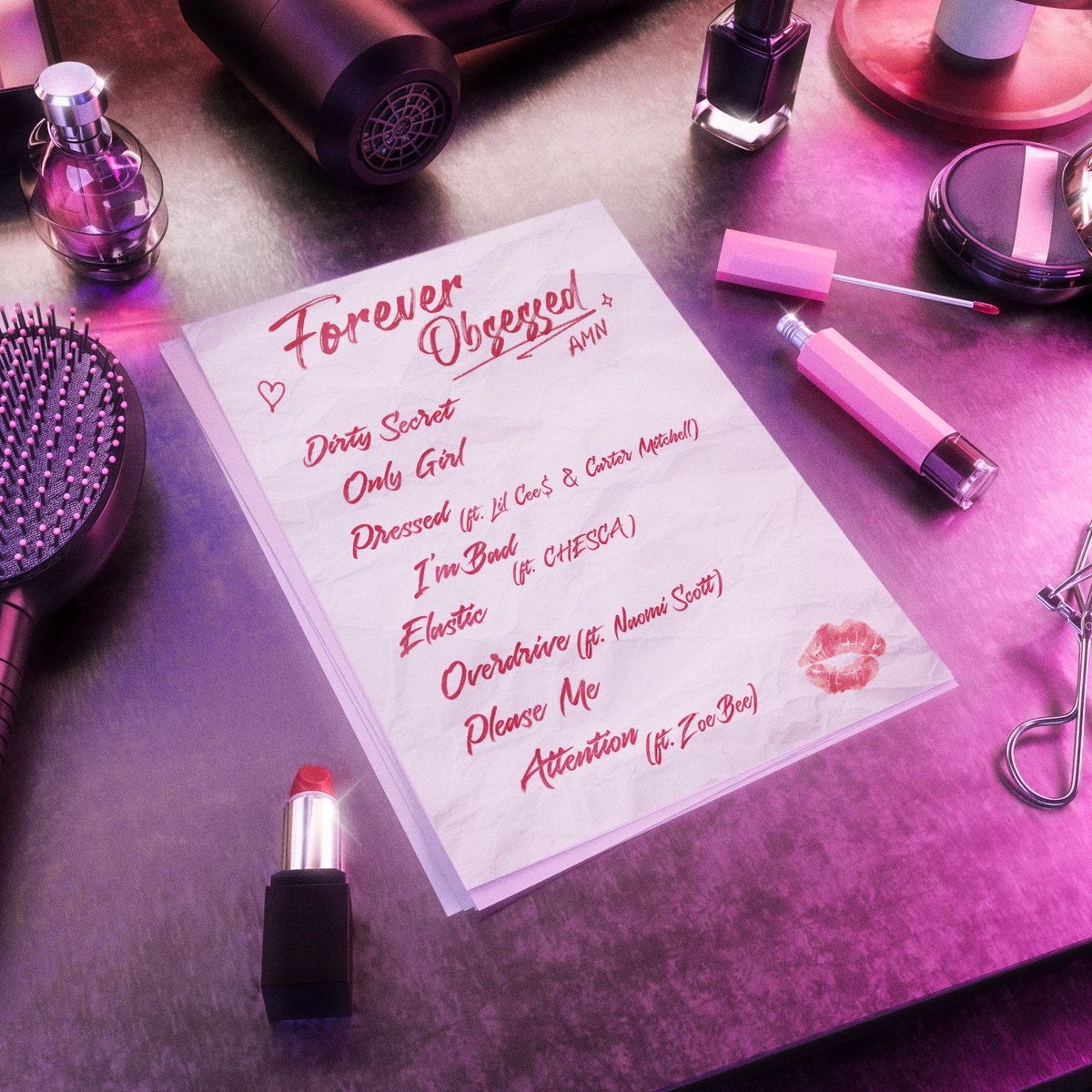 "Forever Obsessed" the album 🎀 JANUARY 5TH🩷

SONG TEASERS - DECEMBER 6TH 👠
MERCH DROP - DECEMBER 20TH ✨

⭐PRE-SAVE: distrokid.com/hyperfollow/am…