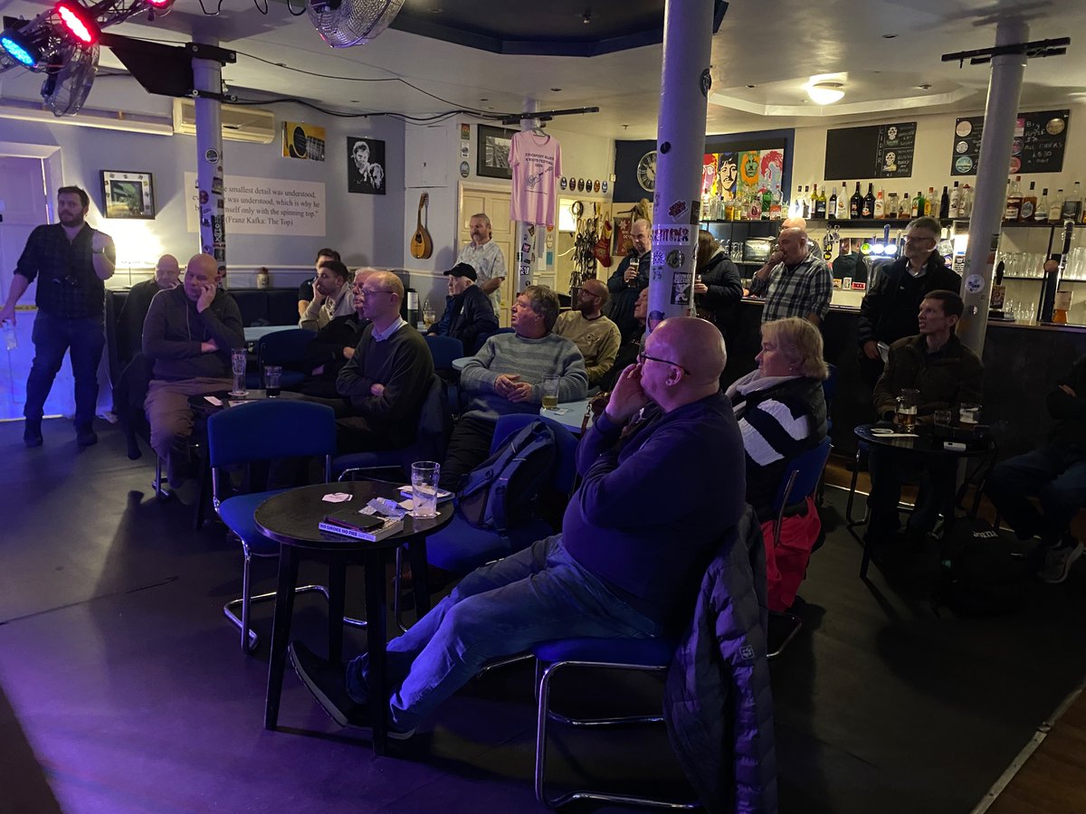 SCFCSuppCoop's tweet image. Another fantastic Co-op event with County legend and table topping Chorley manager! Some great stories. Thanks to our brilliant hosts @SK3TVPod