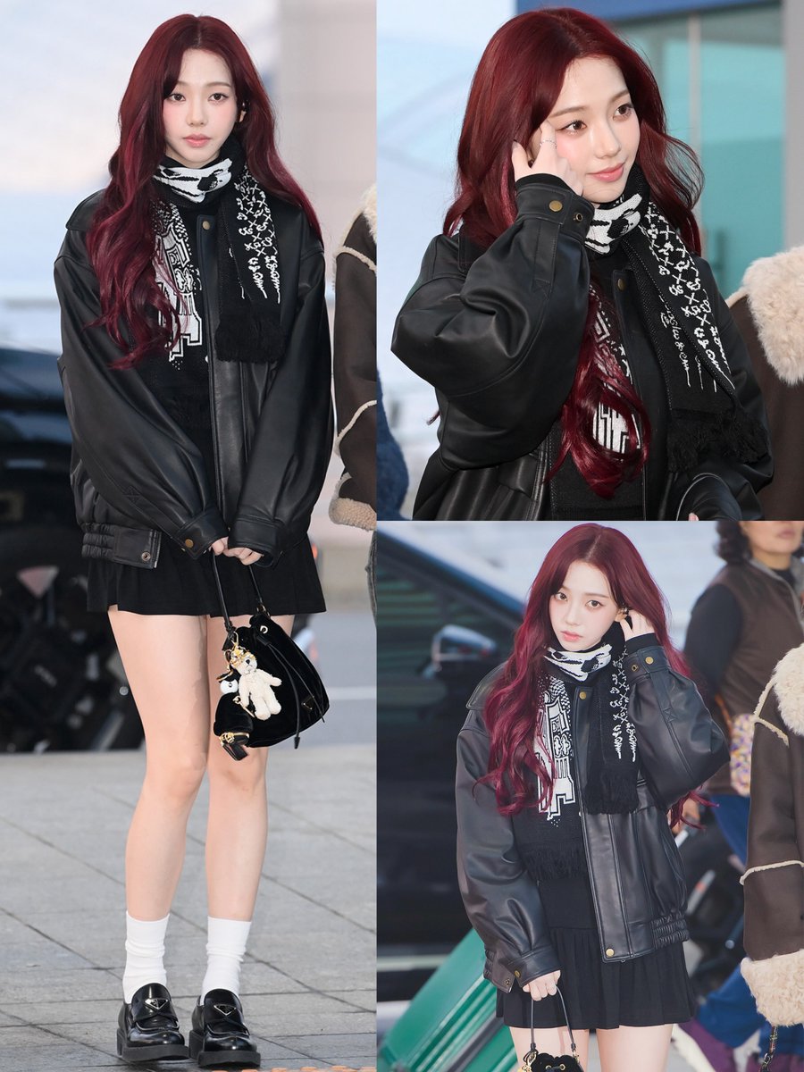 OMG KARINA RED WINE HAIR IS GETTING BRIGHTER