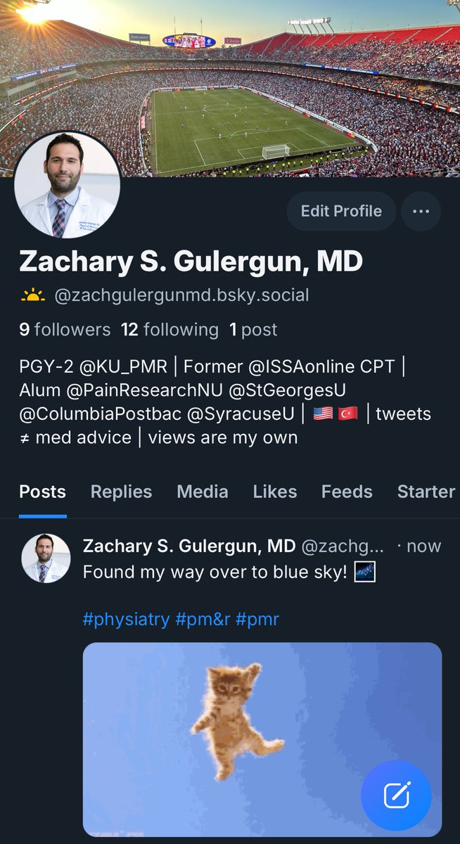 Please follow me if you’re making/have made the transition over to ⁦<a href="/bluesky/">bluesky</a>⁩ 🤙🏼

#physiatry #pmr #medtwitter #medx #medbluesky