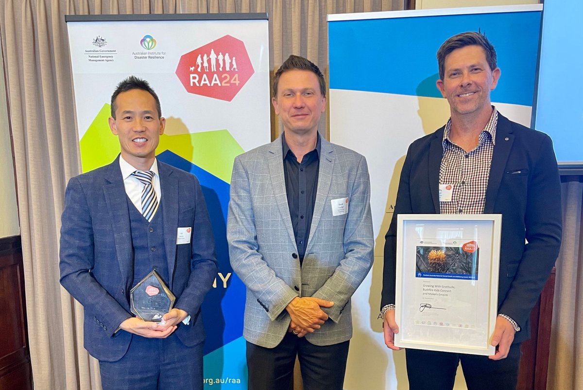 We're happy to announce that the Naturally Brave Project by Makers Empire, Bushfire Kids Connect, and Growing With Gratitude has won the Australian Resilient Australia Awards in the Mental Health and Wellbeing category! See the recent SA showcase  makersempire.com/natural-disast…