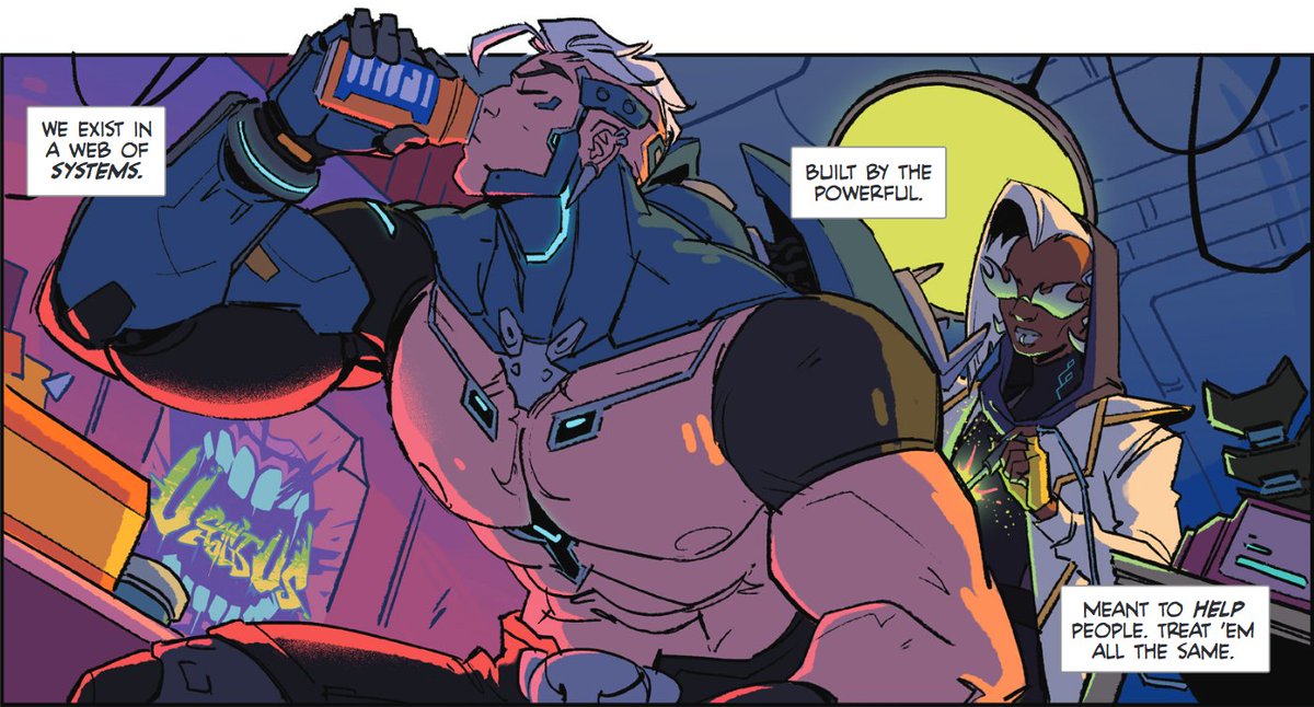 i love it when Overwatch men tiddies in trailers/comics