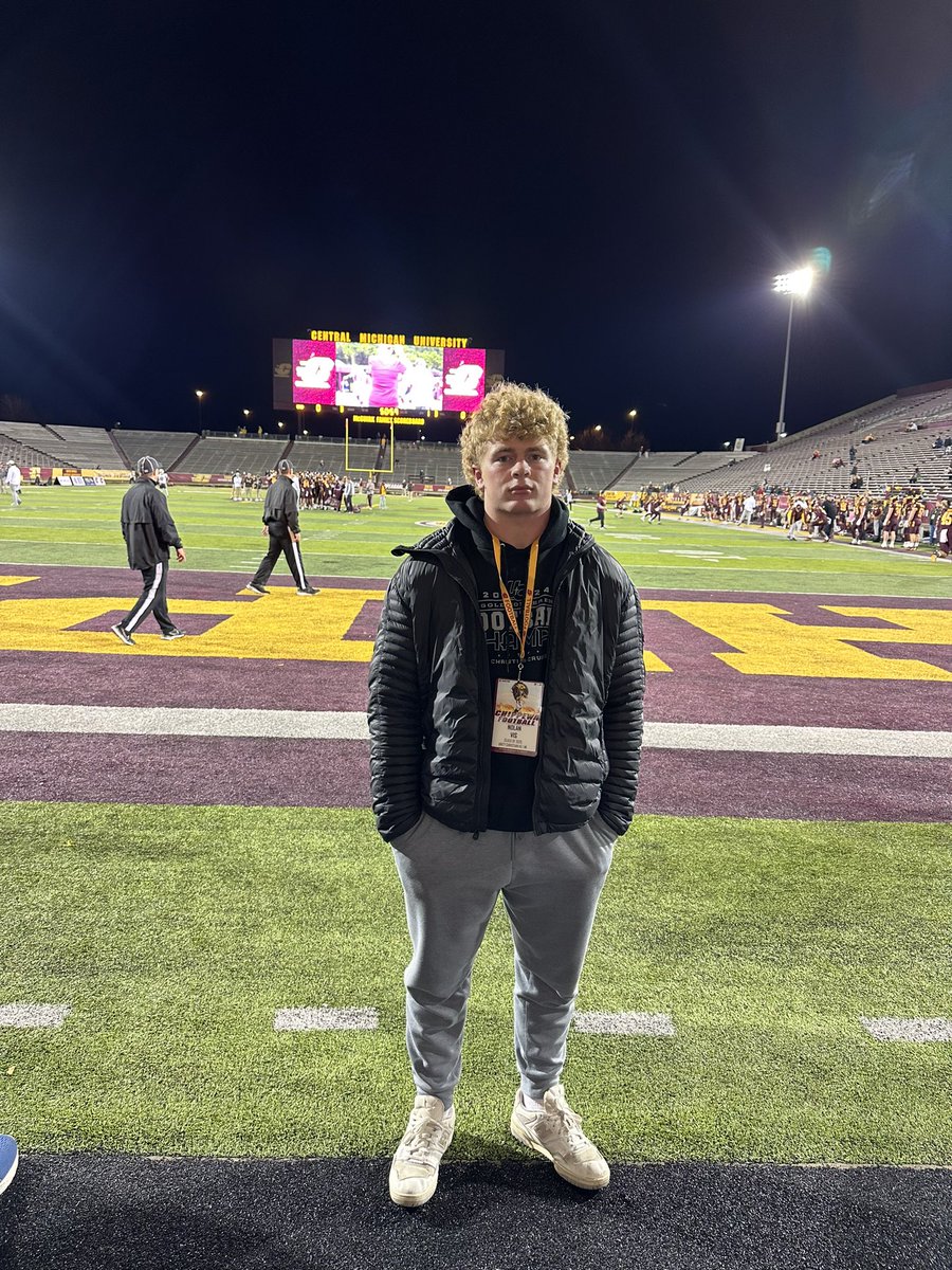 Nolan Vis (@nolan_vis) on Twitter photo Had a great time last night at the <a href="/CMU_Football/">Central Michigan Football</a> game for the #MACtion , Awesome rivalry win! Thanks <a href="/CoachMcNamara9/">Ryan McNamara</a> @CustanceCalvin Had a great time last night at the <a href="/CMU_Football/">Central Michigan Football</a> game for the #MACtion , Awesome rivalry win! Thanks <a href="/CoachMcNamara9/">Ryan McNamara</a> @CustanceCalvin