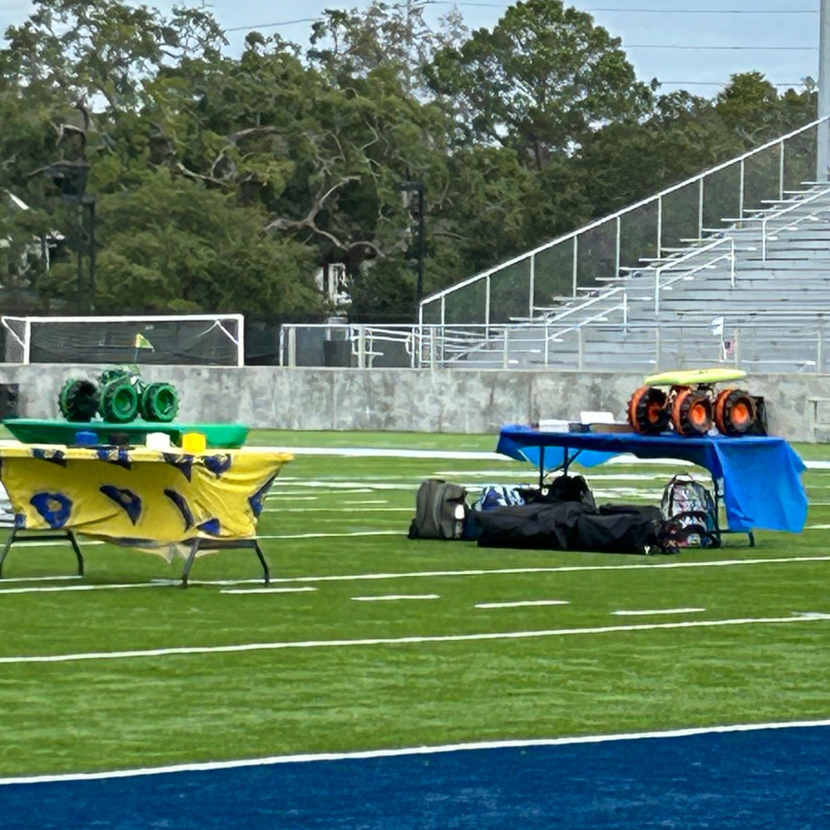 Our SC Works Trident team had a great time at Operation Space Talk SC Rover Day today at the Citadel! 300-400 local middle school students practiced future career skills as they learned how to build a working rover and to communicate over an amateur radio, among other things.