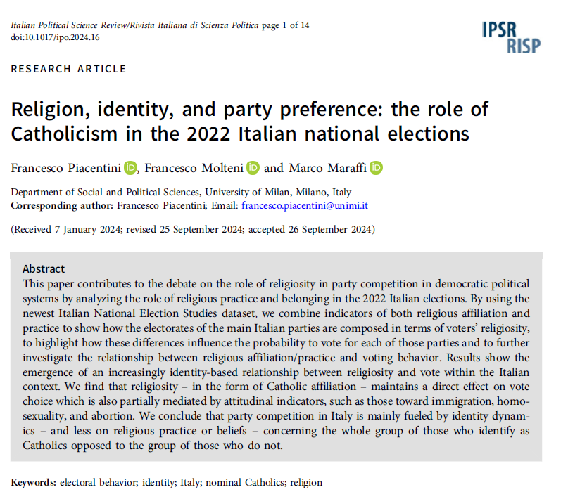 RISP Ita PolSc Rev tweet media