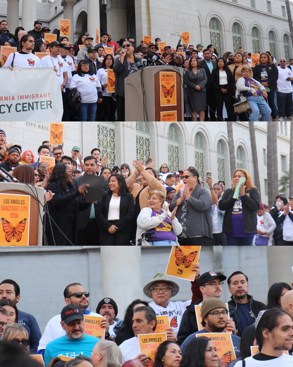 VICTORIA DEL PUEBLO ✊🏾💪🏽
LA City Council Votes Unanimously To Declare Los Angeles A Sanctuary City For Its Immigrant Communities! 
#SANCTUARYLA #SanctuaryCityLA #ICEOUTOFLA