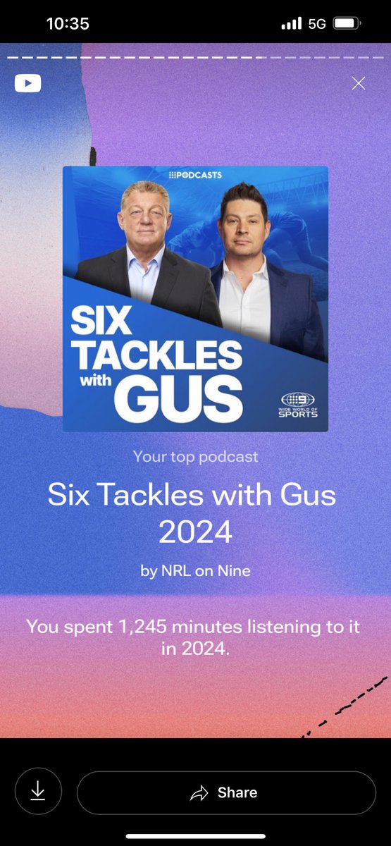 phoenix25802's tweet photo. @PhilGould15 @MathewJThompson @NRLonNine  

You know it’s insightful when you spend over 1000 hours listening to them https://t.co/ZOKuBrOoru