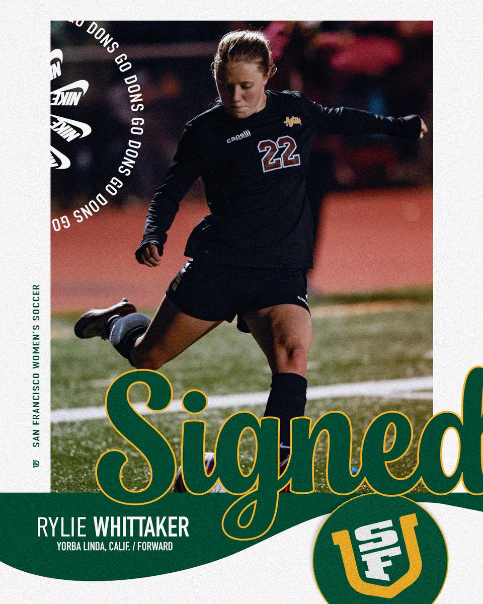 New Don in town 🤩

Welcome to the Hilltop, Rylie!

#USFDons | #WCCsports