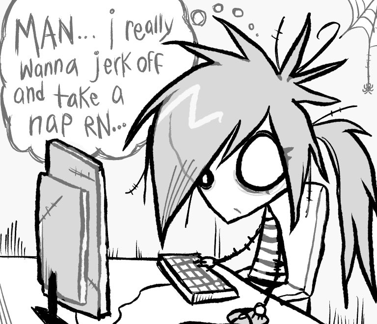 ieatedYuripizza's tweet photo. #relatable work doodle https://t.co/chhZCTGXY5