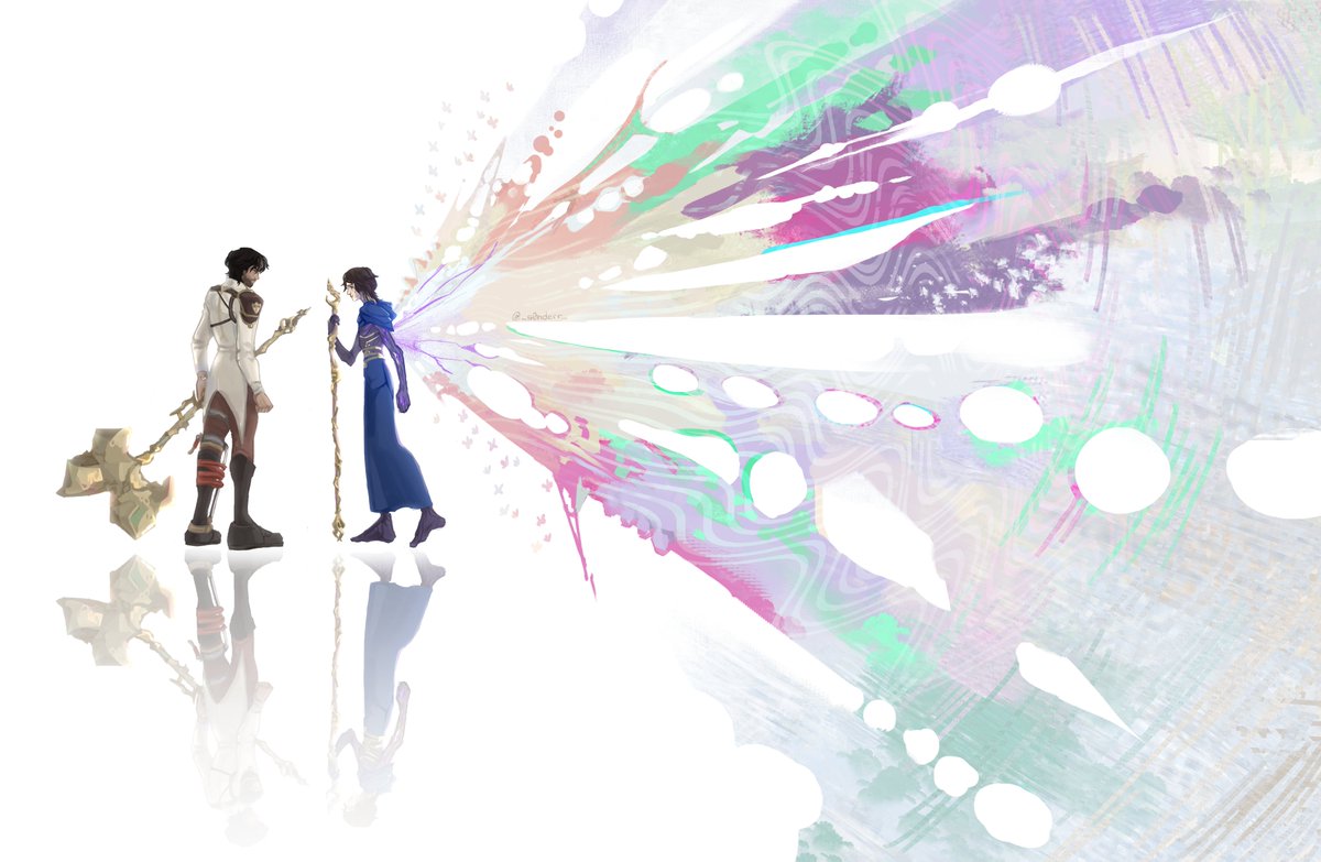 _s0nderr_'s tweet image. Brain full of them #Arcane #jayvik #Jayce #Viktor