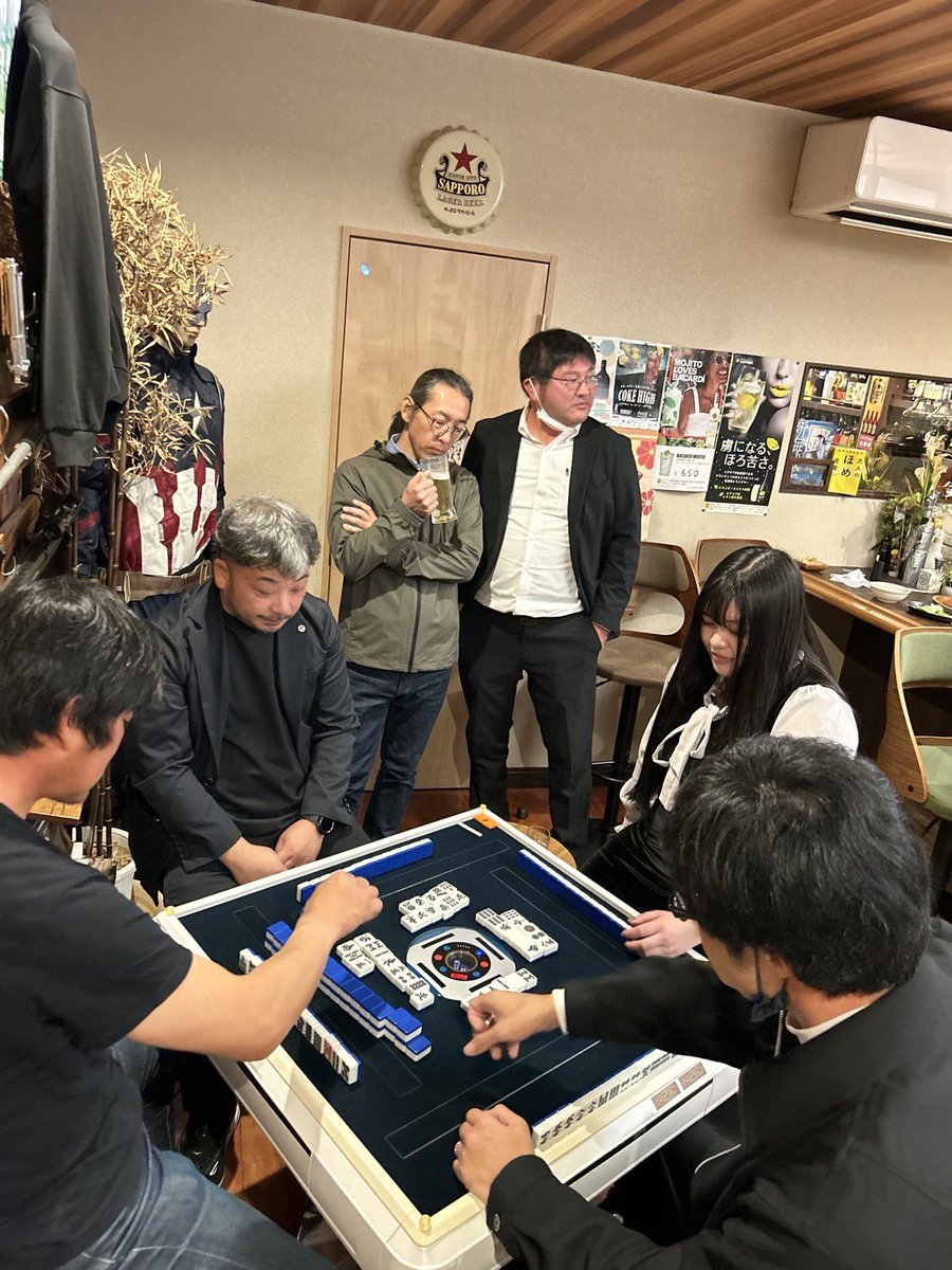 11月9日（土）
今年度の研修事業『新たなコミュニティーを創る研修』が開催されました！
第一部は
１型糖尿病YouTuber【本間たいき氏】による講演会
第二部は
プロ雀士【加護優愛氏】による麻雀体験懇親会
お二人共20代の若い力溢れる講師の魅力に私たちも大変刺激を受ける良い研修だったと思います！