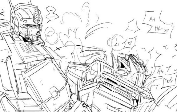 DDAROLLing's tweet photo. plot armored Yuri (tf1) / doomed yaoi (IDW) https://t.co/Hn4RAtfGX6