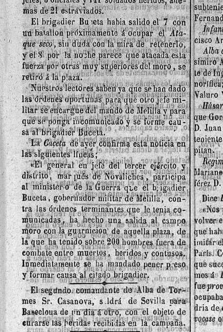 Irifien1's tweet photo. Désastre d’Ataque Seco :
Février 1860.
Le général Bucetta, sûr de vaincre les Rifains, prend position sur Ataque Seco, près de Melilla.
Mais les Ait Ker3ien contre-attaquent, infligeant 200 pertes. Dans le chaos, les soldats espagnols fuient et Melilla frôle l’invasion rifaine. https://t.co/lUbWwkPDZP