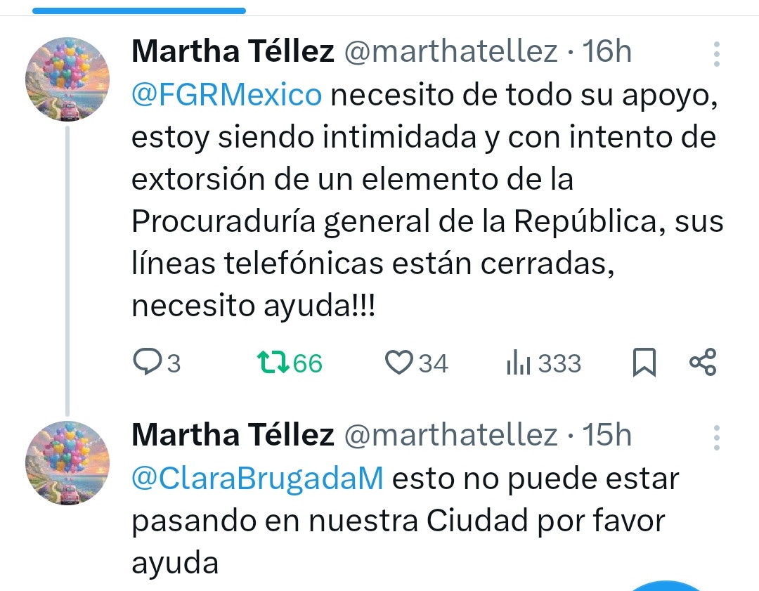 MARIA GUADALUPE MENDEZ PEREZ tweet media