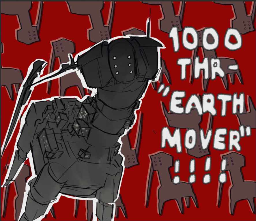 Cobaltsu_'s tweet photo. earthmover brainrot #ultrakill https://t.co/qNfRxIOShp