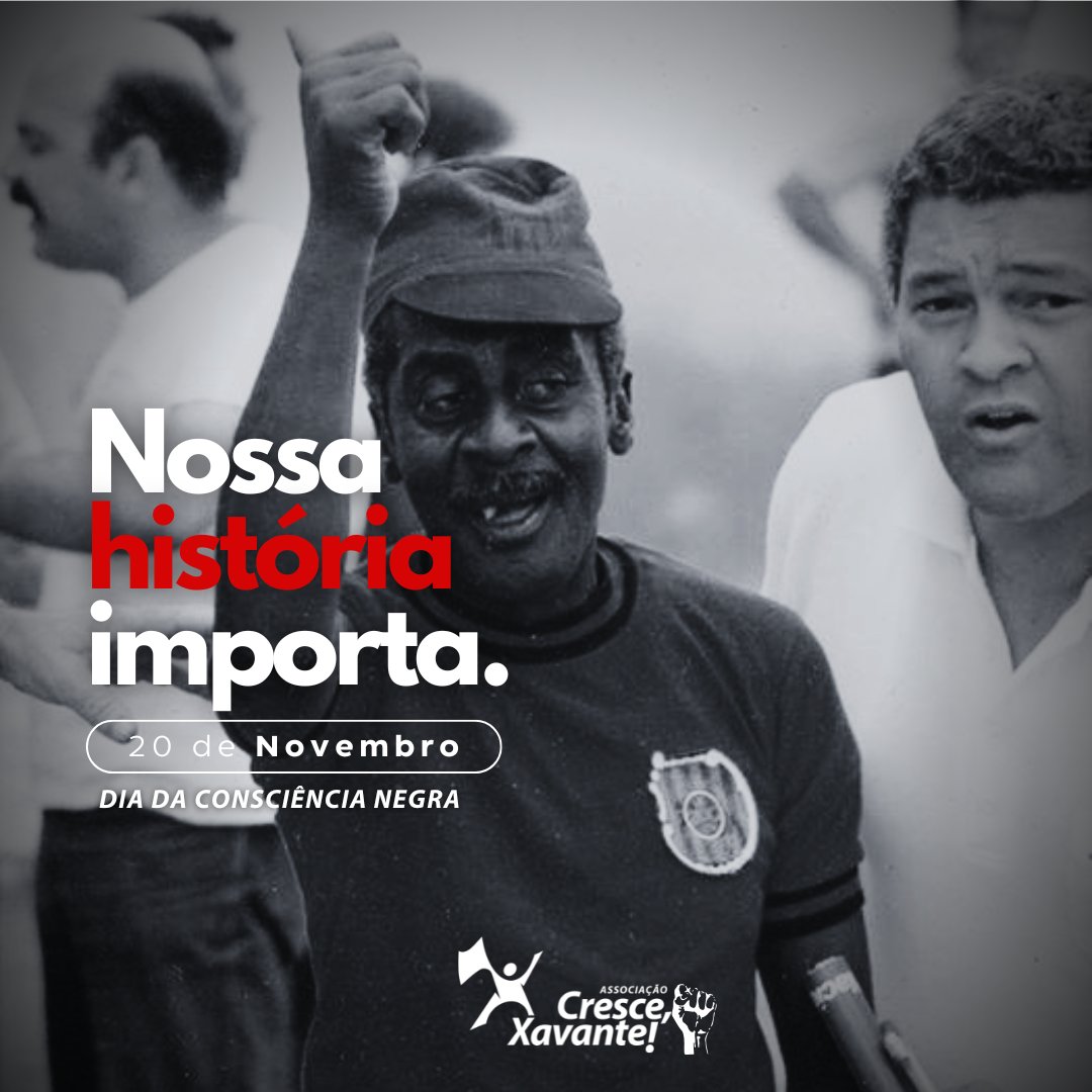Nossa história importa!

20 de novembro, dia de Luta! ✊🏽✊🏾✊🏿
