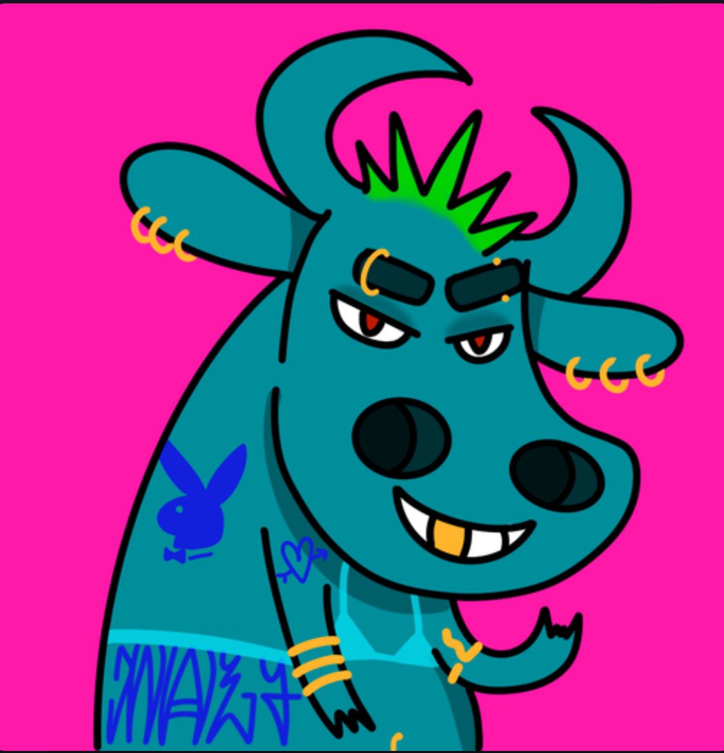 This Moo is mine! ☺️ 
Now on secondary 😎