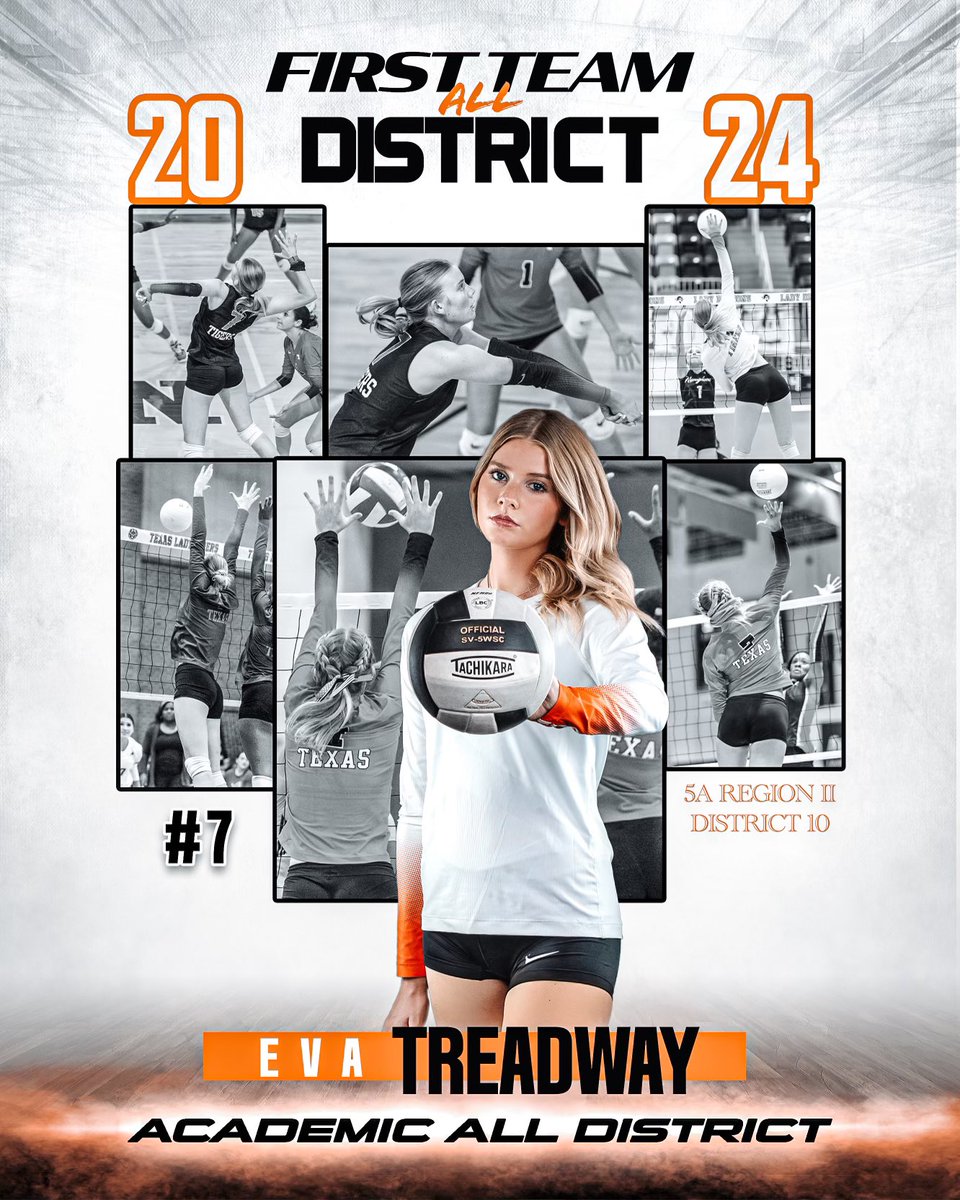 Congratulations to our Tiger Volleyball girls that received District Awards! We are so proud of your accomplishments! 🧡🖤🏐