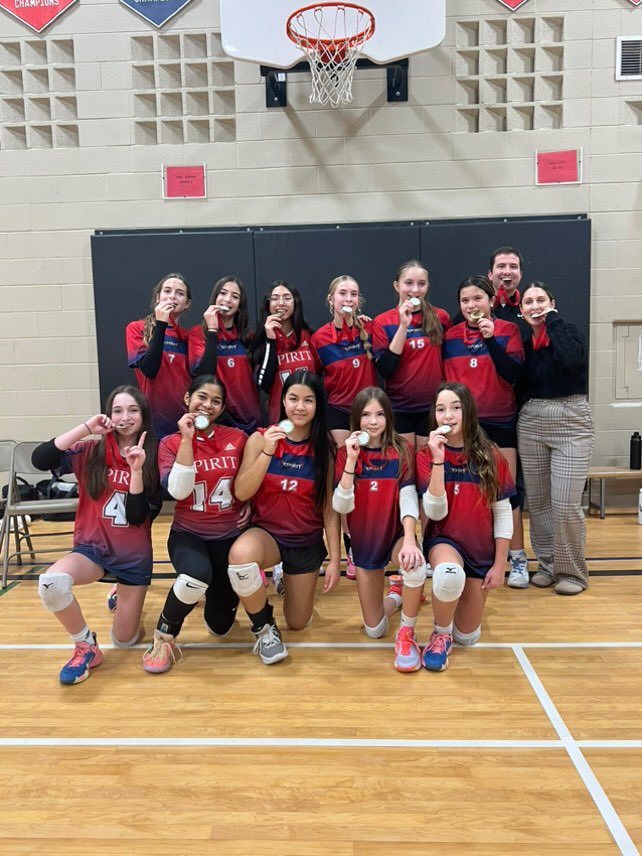 MissDigiulio's tweet photo. GOLD BURLINGTON CHAMPS! 🏅🏐
@stanne_school @HCAA2017 https://t.co/ECpTzgAUhD