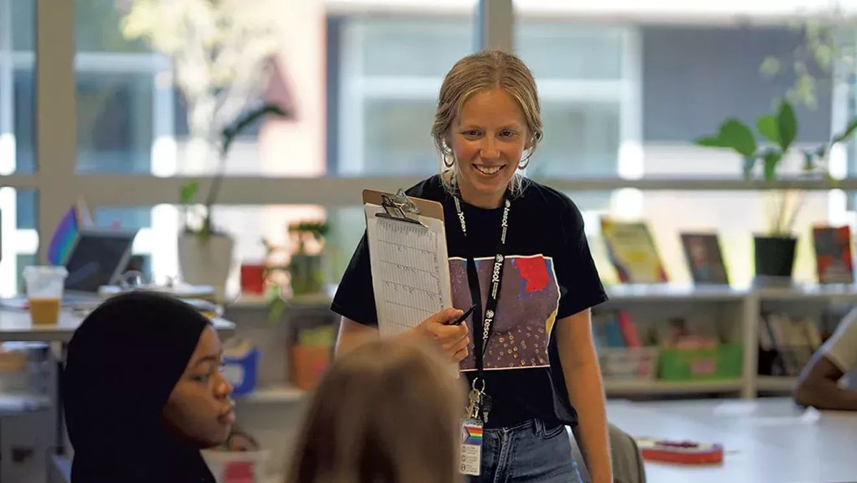 Vermont's 2025 Teacher of the Year, Caitlin MacLeod-Bluver, has dedicated her career to educating students from a diversity of backgrounds in a way that examines and celebrates their cultures — while also helping them excel academically buff.ly/4eFAQjm
