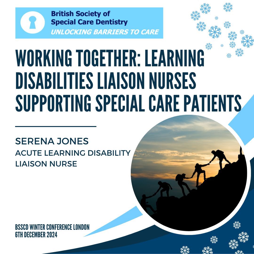 British Society of Special Care Dentistry tweet media