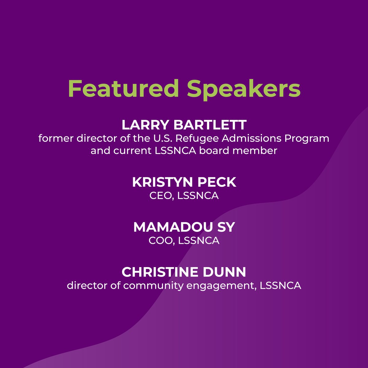 LSS_NCA's tweet image. Join us for our virtual Town Hall: Ensuring the Work of Welcome in Uncertain Times on Tuesday, December 3, 12 PM. 

Register today! ow.ly/aKC450Ub7Sw

#TownHall #NewChanges #WhatsToCome