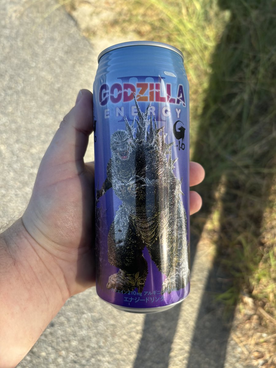 dqsbaday's tweet photo. If anyone heard my story on @DQSlimeTime, the Godzilla energy drinks are still in the vending machine in the middle of a field. I hope that helps you all sleep better. https://t.co/ntBVeXA96O