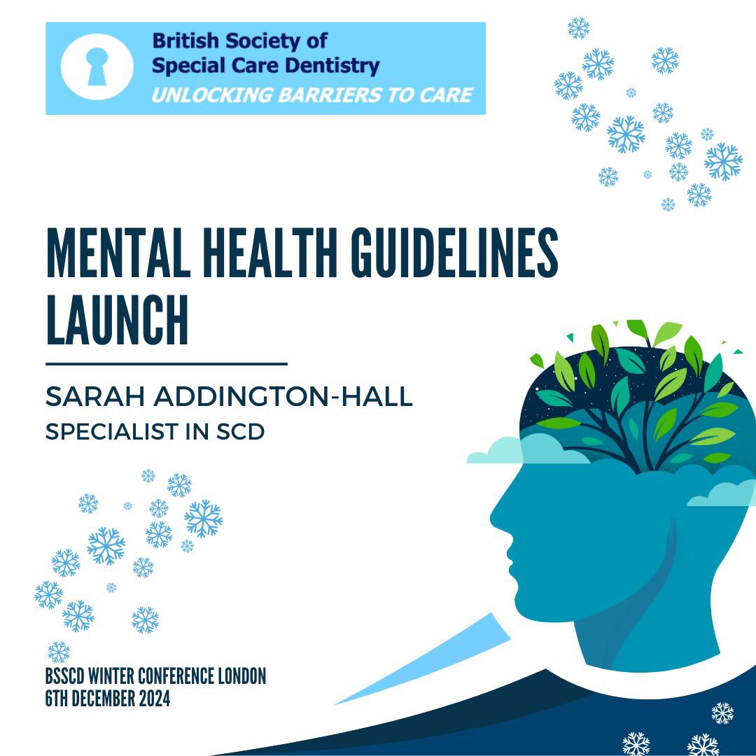 British Society of Special Care Dentistry tweet media