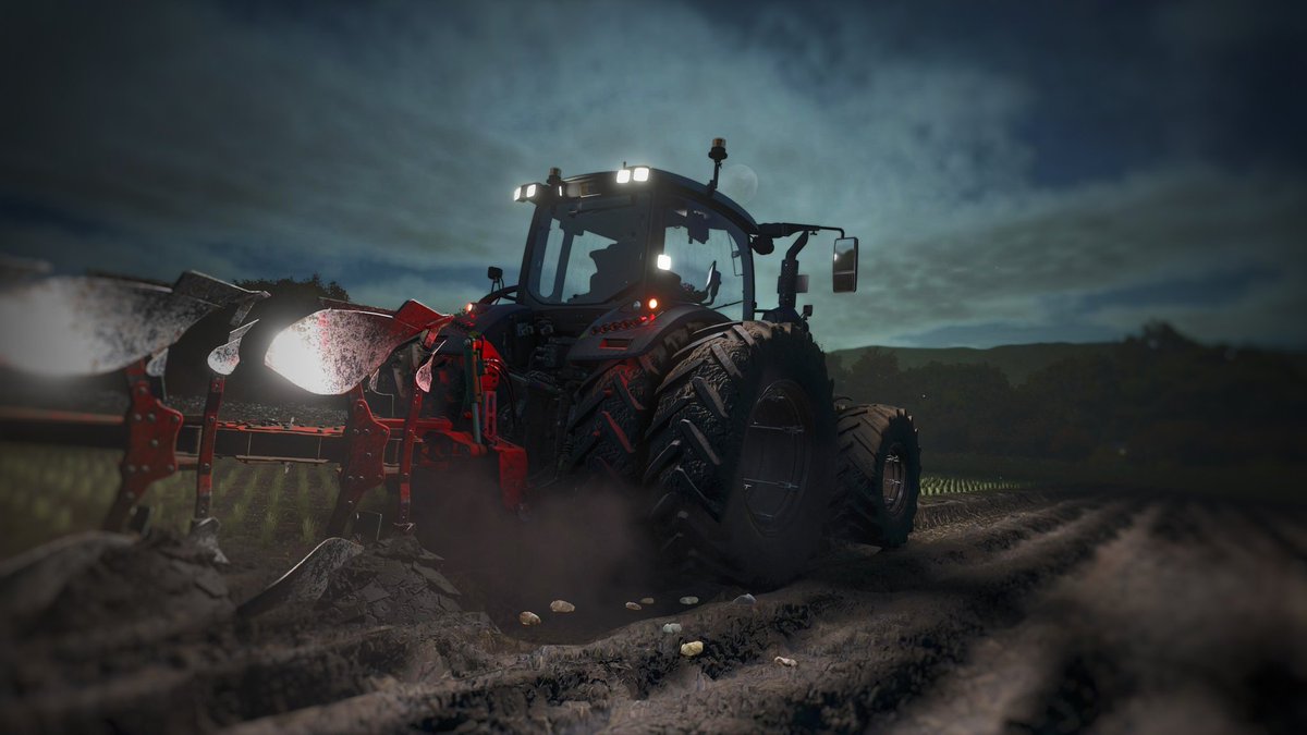 #PS5ProShare #farmingsimulator25 so macht Pflügen Spaß bei dem Anblick der dicken Bereifung 😍😎😍