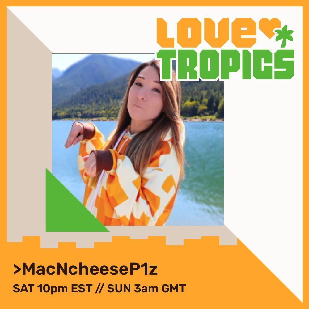 Hear ye, hear ye! Shakespeare has been real quiet since <a href="/Macncheesep1z/">MacNcheeseP1z</a> showed up...
Break out your quills, because she's penning a play!

Tune in Sat 10pm EST / Sun 3am GMT at lovetropics.org ❤️ 🌴 

#lt24 #minecraft