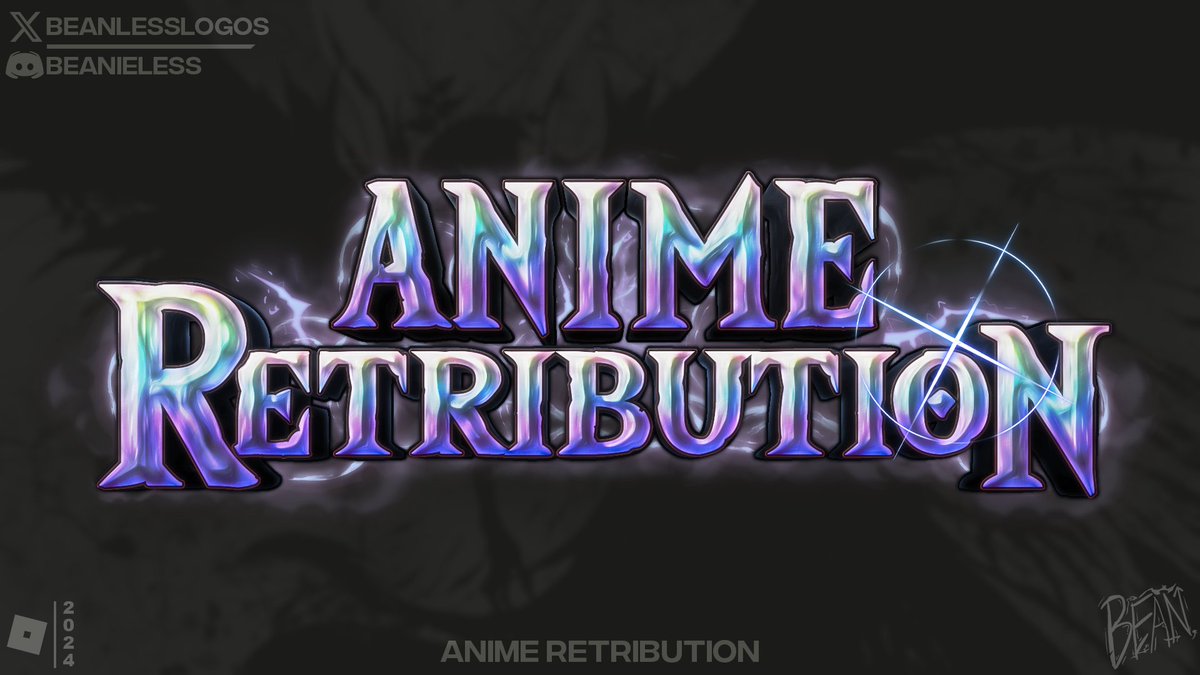 Logo for "Anime Retribution"  
-
[#RobloxDev] [#RobloxArt] [#Robloxlogo] [#Roblox] [#LogoDesign] [#RobloxGFX] [#GraphicDesign] [#TowerDefense] [#ANIME]