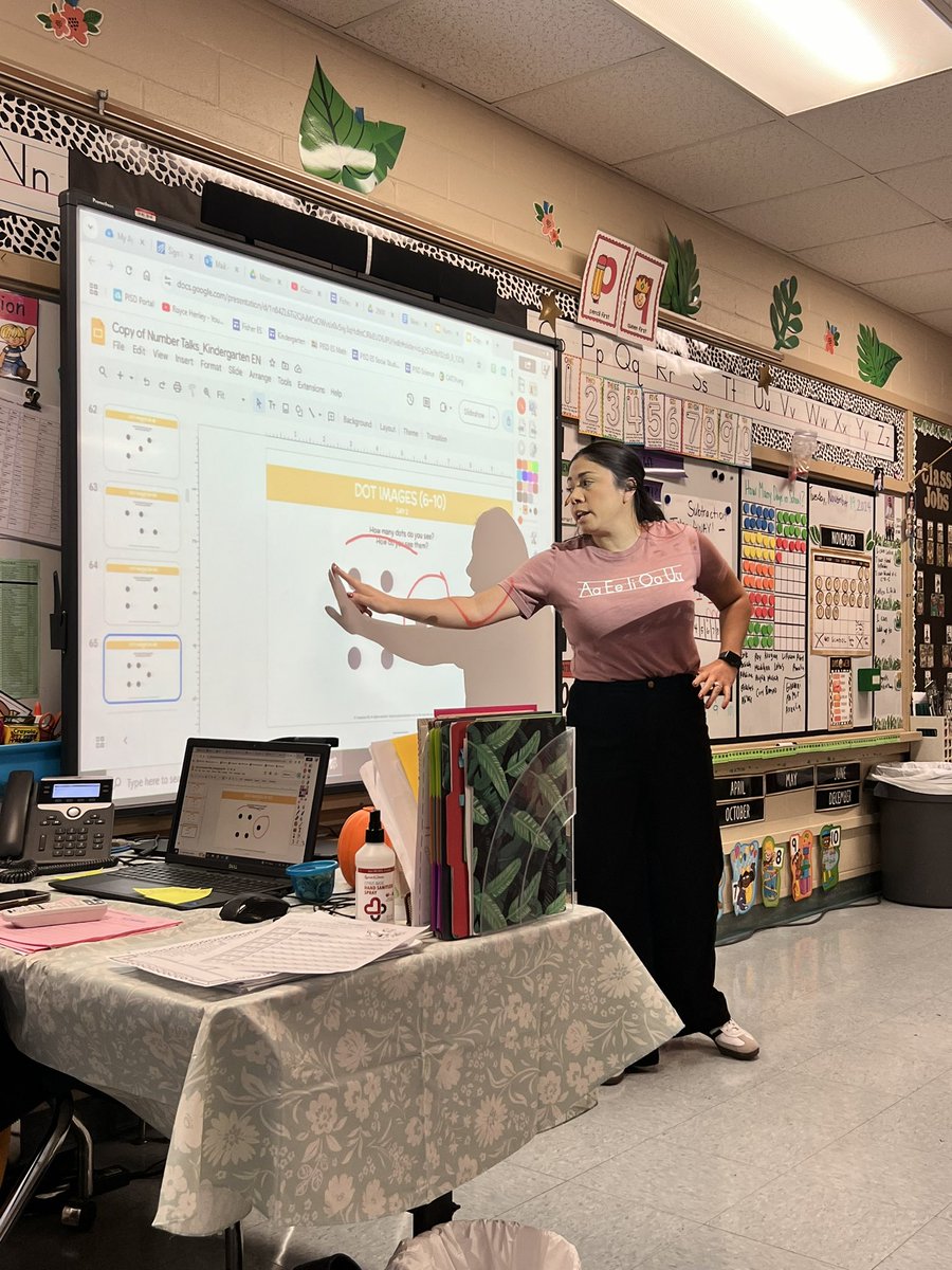 sramascorro's tweet image. Had the pleasure of coming in and observing our wonderful kindergarten teacher and my good friend Mrs. Calderas during her math routines and I loved seeing all the teamwork and conversations going on in her classroom! 🥰 shouting her out because she deserves it! #PISDMATHCHAT