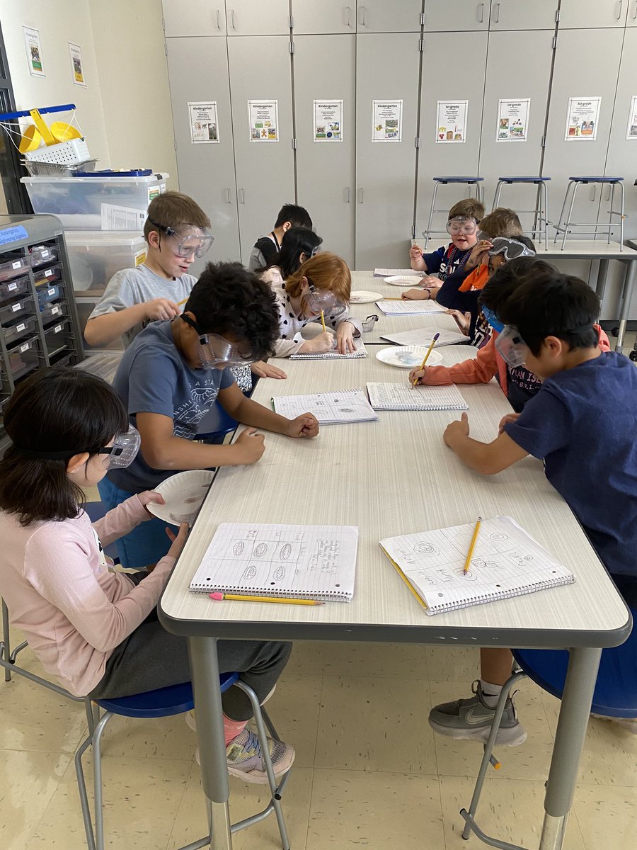 Experimenting how wind moves rocks, sand, and soil.