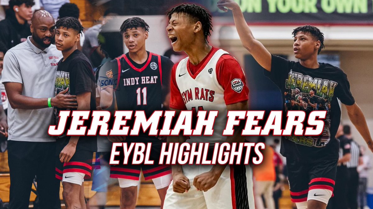 Rico (@gymratsrico) on Twitter photo The Best of Oklahoma Sooners 5⭐️ Jeremiah Fears <a href="/NikeEYB/">EliteYouthBasketball</a> Peach Jam Highlights 😈🔥 <a href="/jeremiahfears2/">Jeremiah Fears</a>
🎞️ youtu.be/fY5LVq1ekcM?si… The Best of Oklahoma Sooners 5⭐️ Jeremiah Fears <a href="/NikeEYB/">EliteYouthBasketball</a> Peach Jam Highlights 😈🔥 <a href="/jeremiahfears2/">Jeremiah Fears</a>
🎞️ youtu.be/fY5LVq1ekcM?si…