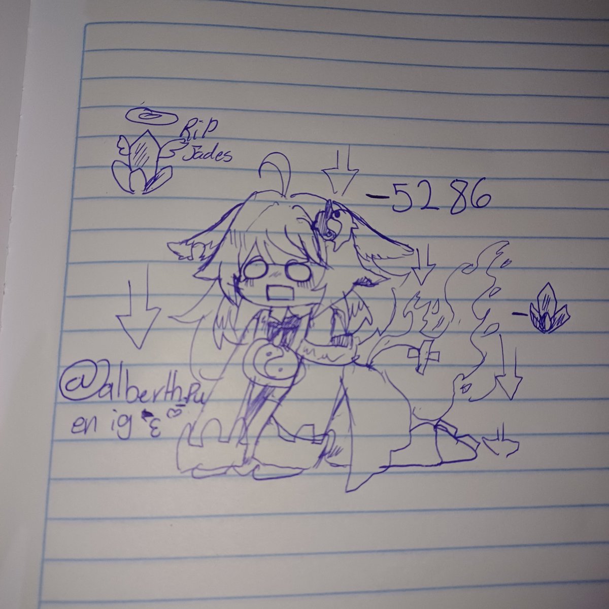 Alpunch_owo's tweet photo. Aprovecho para compartir este dibujo https://t.co/g67FlHRllL