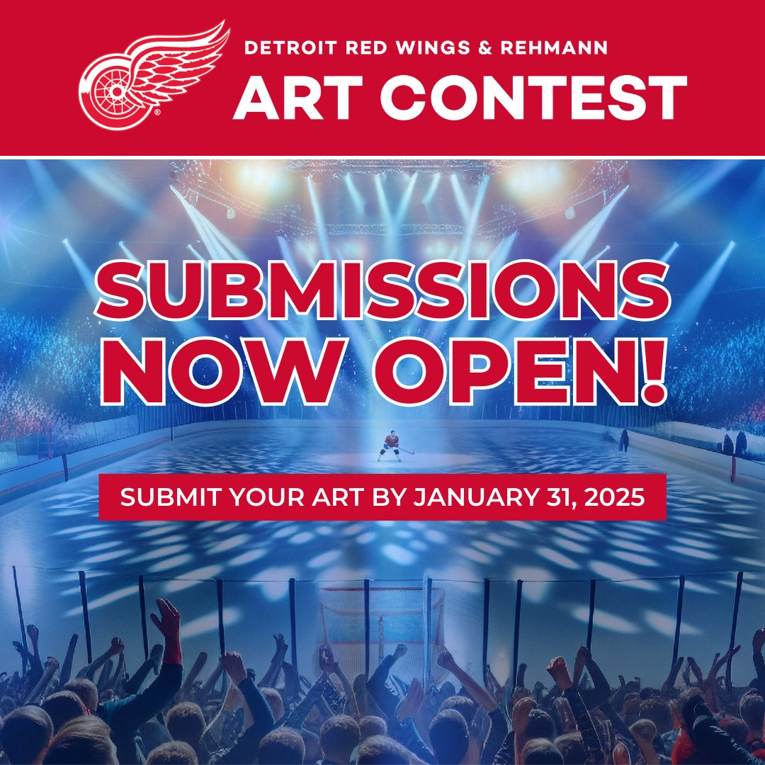 Artists 18+ are invited to create hockey-inspired artwork that highlights and celebrates the unsung heroes of the sport: the fans. Whether participating in tentacled traditions or celebrating 11 Stanley cups, the Wingnuts are a fan base like no other! Learn more by visiting…