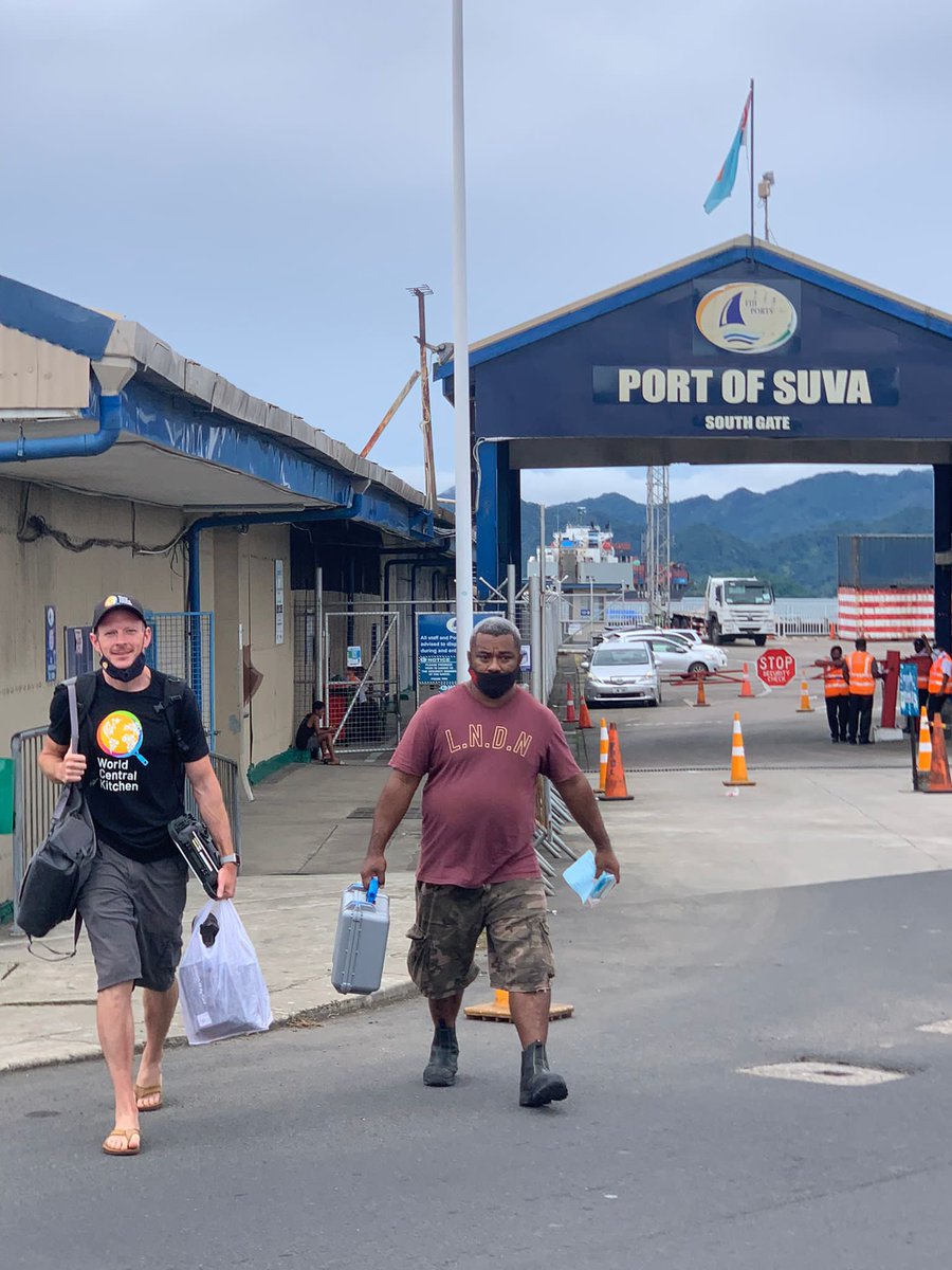 chefjoseandres's tweet photo. As I’m in Fiji Islands, Viti Levu near @UNinFiji Tonga…I remembered the mission of @WCKitchen to help the people after the volcanic explosion in 2021 that became a tsunami! I’m glad we were able to help! Getting support from Suva…#ChefsForTonga and supporting local restaurants too…Palusami is a traditional dish in Tonga and Fiji and Samoa …..that locals
Cooked for the teams….